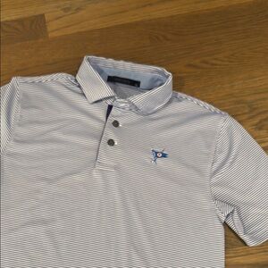 Boys Greyson Striped Polo Golf Shirt